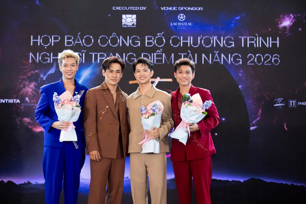 Khởi động chương trình truyền hình thực tế “Nghệ sĩ trang điểm tài năng 2026” - Ảnh 3. Khởi động chương trình truyền hình thực tế “Nghệ sĩ trang điểm tài năng 2026” - Ảnh 3.