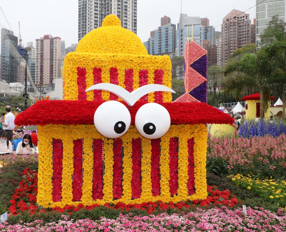  Ấn tượng triển lãm hoa tại Hong Kong (Trung Quốc) - Ảnh 2.