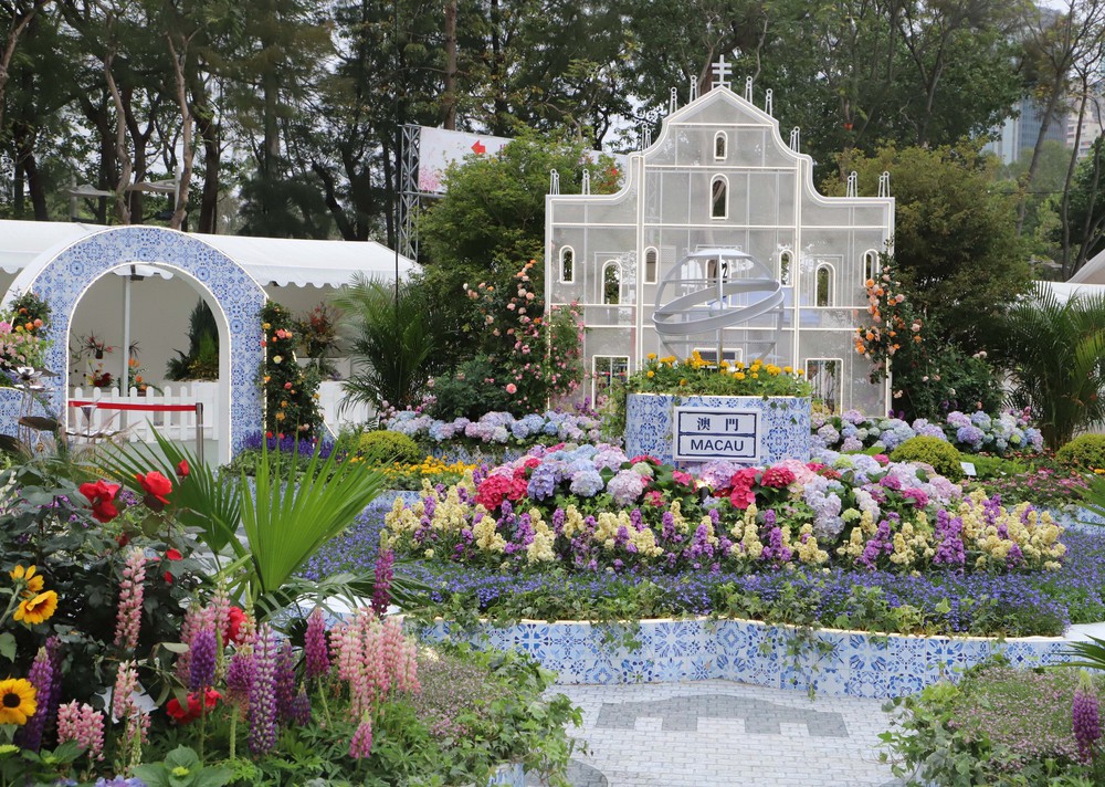  Ấn tượng triển lãm hoa tại Hong Kong (Trung Quốc) - Ảnh 4.