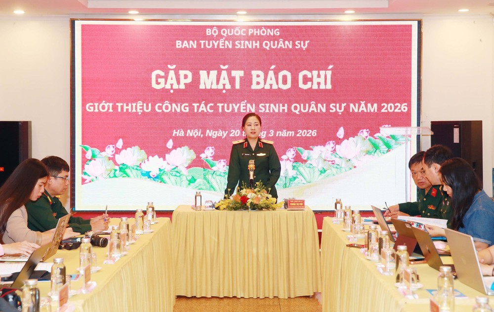Bốn học viện của Quân đội tuyển thí sinh nữ năm 2026 - Ảnh 1. Bốn học viện của Quân đội tuyển thí sinh nữ năm 2026 - Ảnh 1.