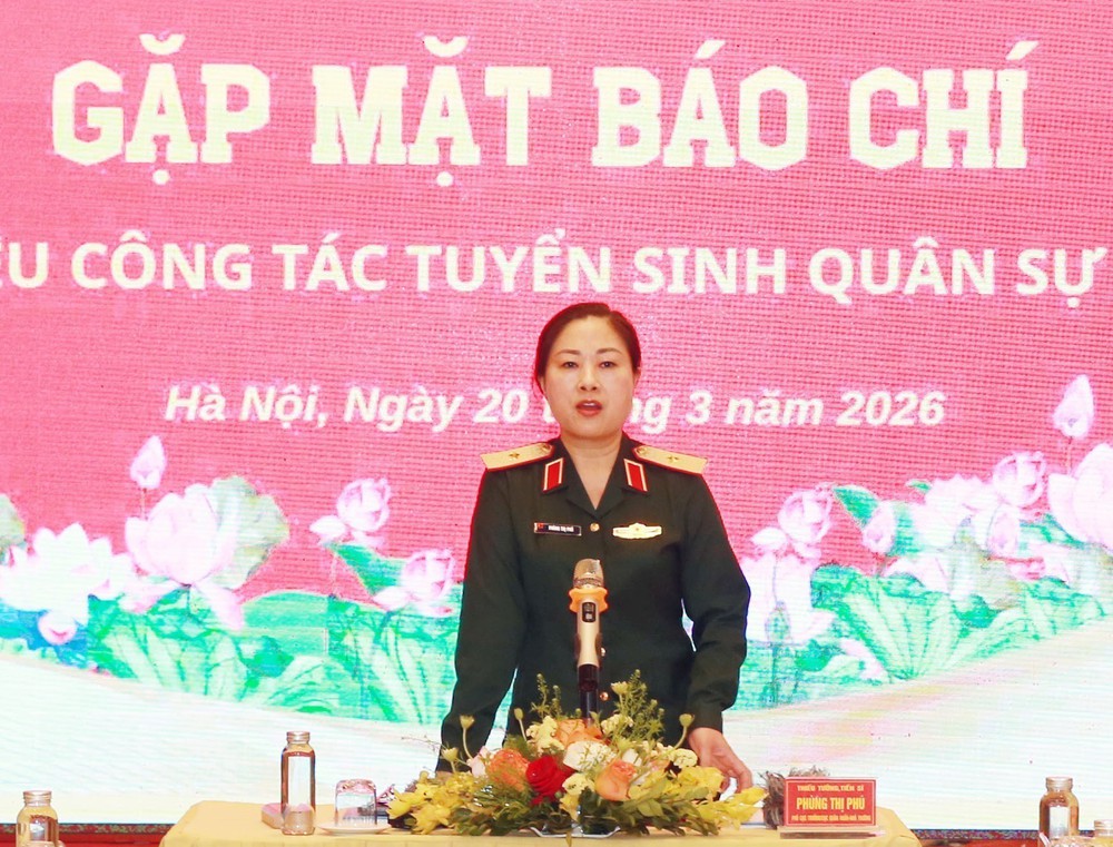 Bốn học viện của Quân đội tuyển thí sinh nữ năm 2026 - Ảnh 2. Bốn học viện của Quân đội tuyển thí sinh nữ năm 2026 - Ảnh 2.