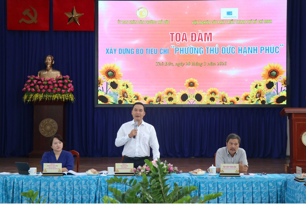 Xây dựng "Bộ tiêu chí xây dựng phường hạnh phúc" cần góc nhìn đa chiều - Ảnh 1.