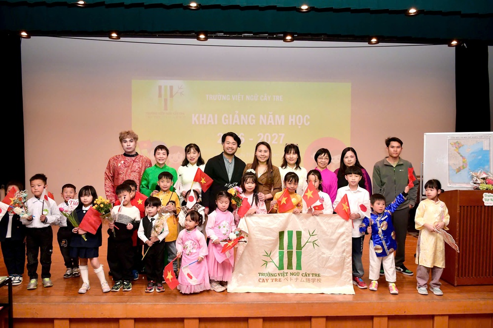 Trường Việt ngữ Cộng đồng Cây Tre khai giảng năm học 2026, lan tỏa giá trị tiếng Việt tại Nhật Bản - Ảnh 2.