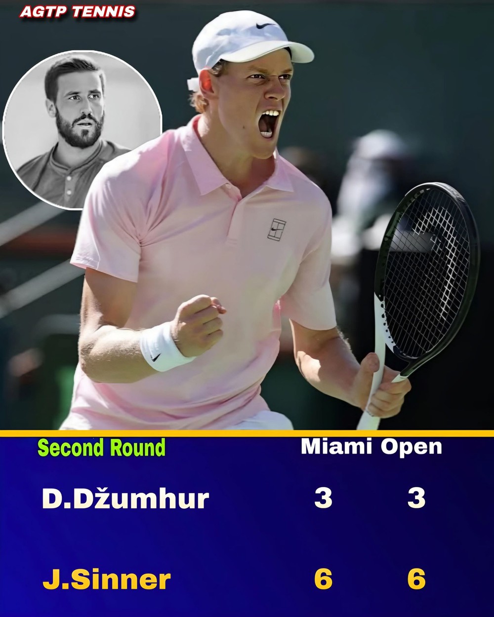 Sinner cân bằng kỷ lục của Djokovic, phát thông điệp mạnh mẽ ở Miami Open 2026 - Ảnh 1.