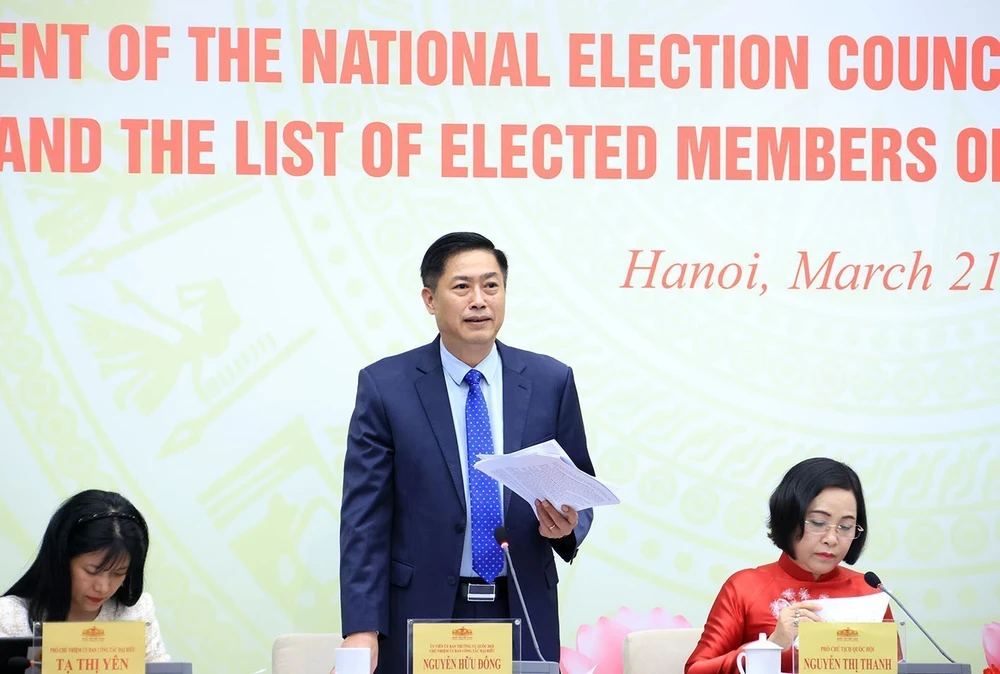 Họp báo công bố kết quả bầu cử: Lần đầu có đại biểu dân tộc Ơ Đu trong Quốc hội - Ảnh 4.