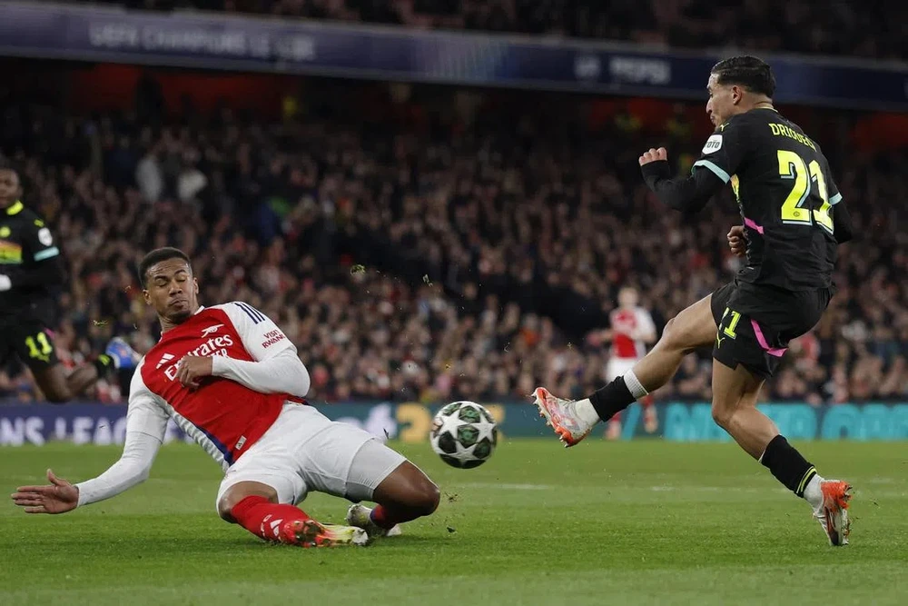 Arsenal - Man City: Đừng dại gây sự với 'quái thú' Gabriel Magalhaes - Ảnh 2.