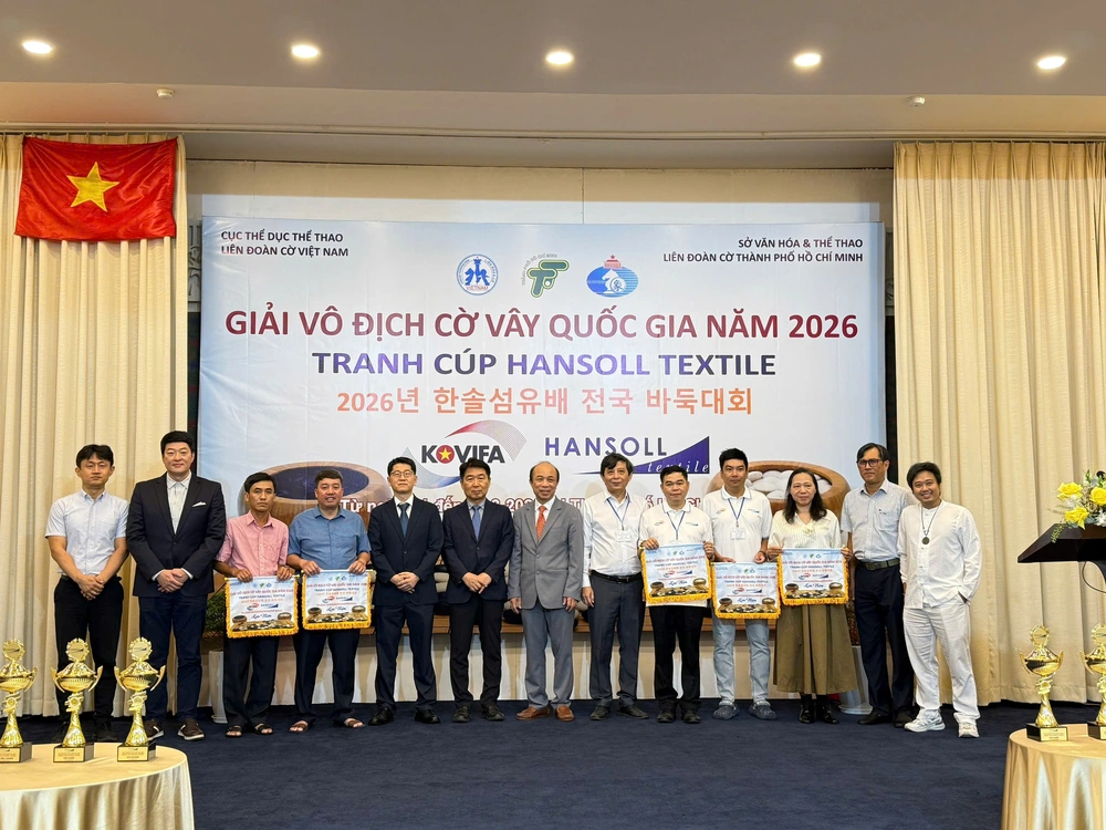 169 kỳ thủ tranh tài ở Giải vô địch Cờ vây quốc gia năm 2026 - Ảnh 1.