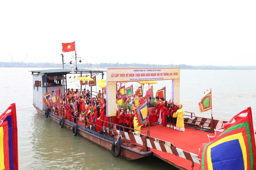 Tưởng nhớ, tri ân công đức Hai Bà Trưng cùng nghĩa quân - Ảnh 5.