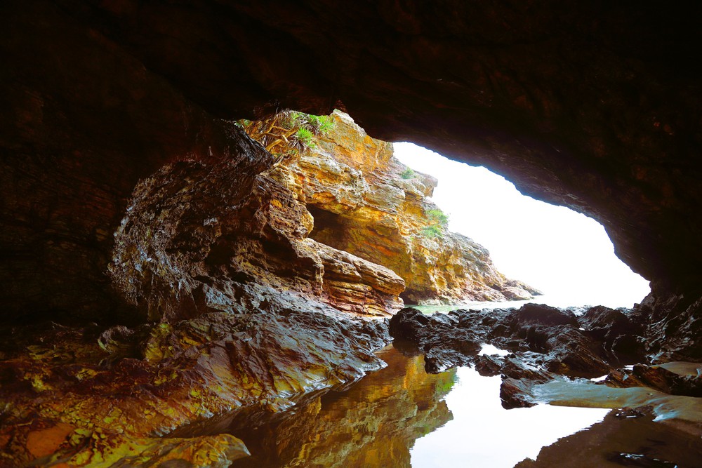 Nghệ An: Khám phá hang Mũi Trâu dưới chân núi Mành Sơn - Ảnh 4.