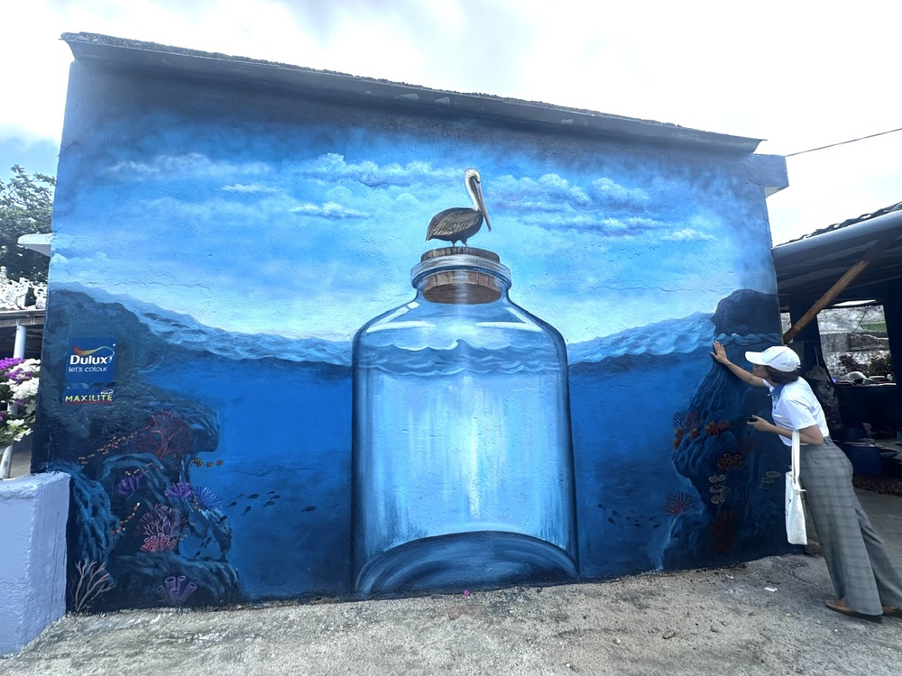 Bảo tồn hệ sinh thái biển tại đặc khu đảo Lý Sơn thông qua sáng kiến Let's Colour - Ảnh 1.