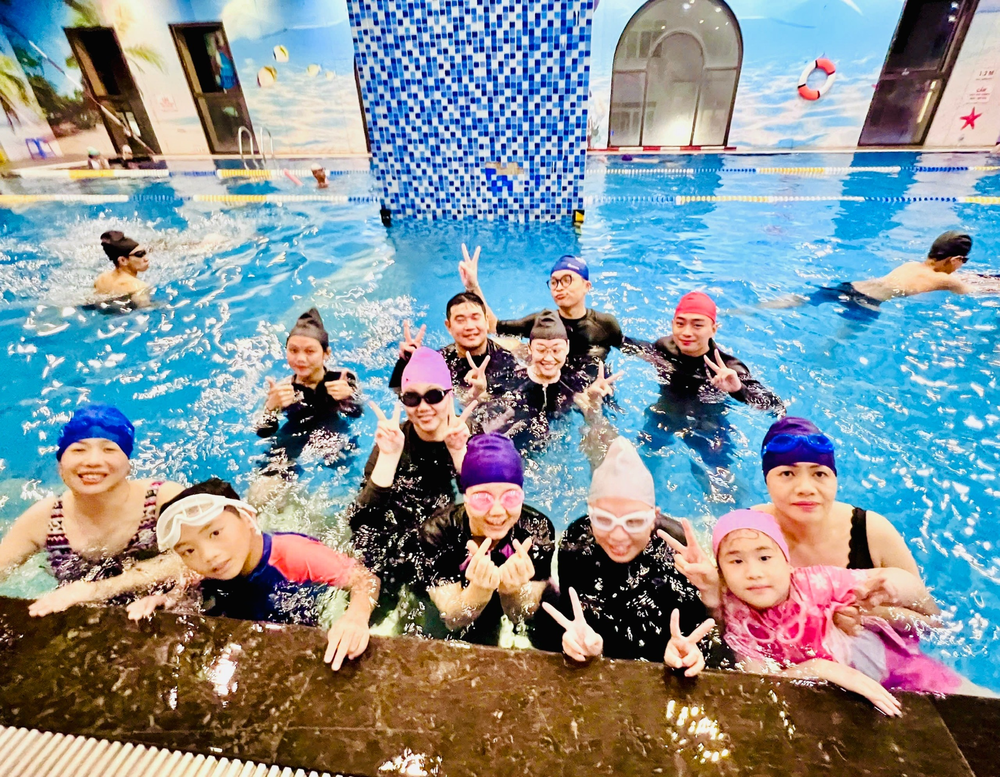 Lan tỏa nhận thức cộng đồng về học bơi và phòng chống đuối nước - Ảnh 1.