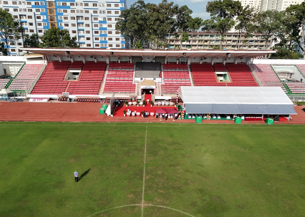 Gần 320 tỷ đồng chỉnh trang sân Thống Nhất, hướng tới Đại hội Thể dục Thể thao toàn quốc 2026   - Ảnh 2.