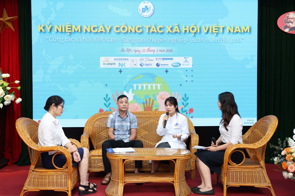 Bệnh viện Da liễu Trung ương với chuỗi hoạt động ý nghĩa nhân ngày Công tác xã hội Việt Nam - Ảnh 1. Bệnh viện Da liễu Trung ương với chuỗi hoạt động ý nghĩa nhân ngày Công tác xã hội Việt Nam - Ảnh 1.