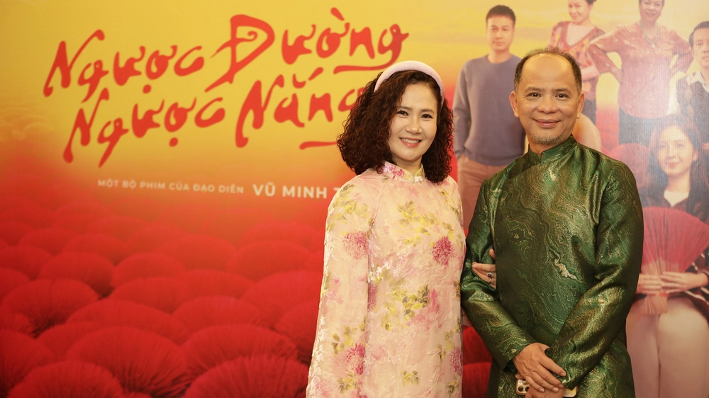 Thú vị chuyện hai cặp vợ chồng đời thực cùng 'nên duyên' trong 'Ngược đường ngược nắng' - Ảnh 5.