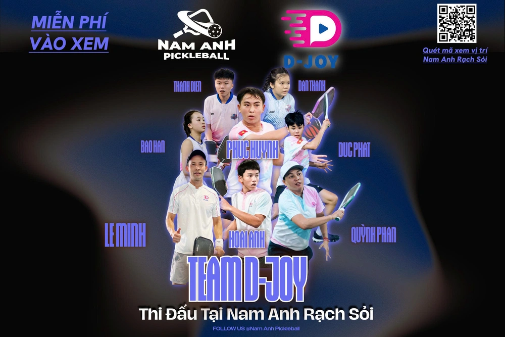 Phúc Huỳnh cùng dàn sao pickleball quốc tế hội tụ  - Ảnh 1.