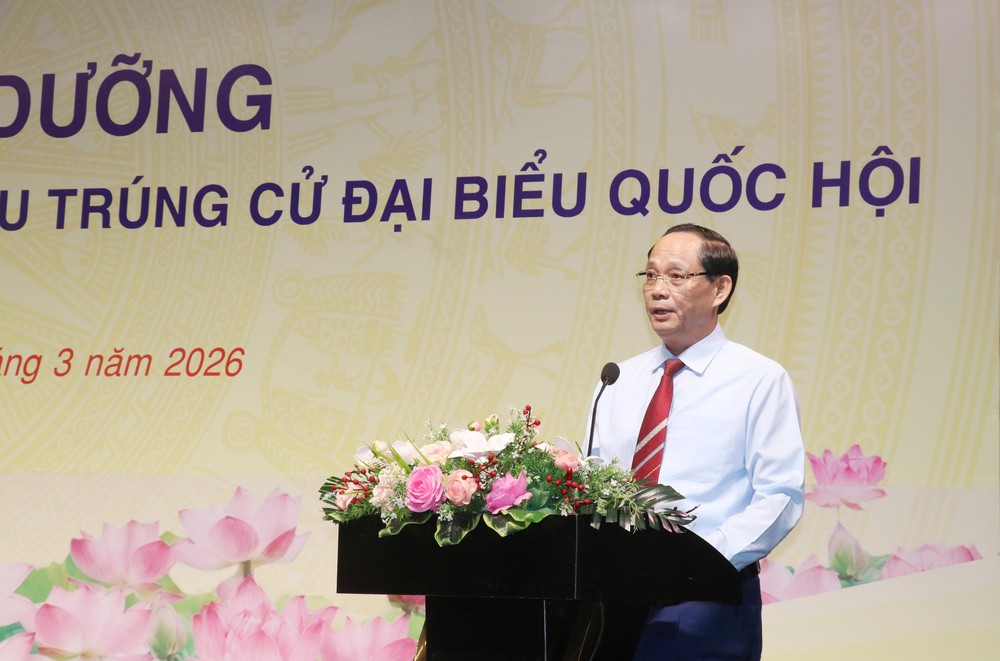 Bồi dưỡng, giới thiệu về Quốc hội cho người lần đầu trúng cử đại biểu Quốc hội - Ảnh 1.