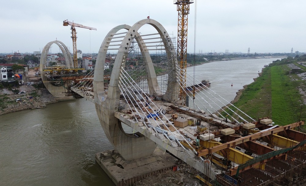 Đẩy nhanh tiến độ dự án cầu Đuống mới - Ảnh 5.