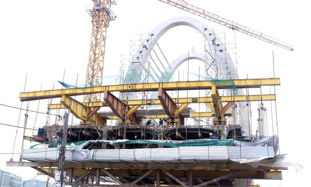 Đẩy nhanh tiến độ dự án cầu Đuống mới - Ảnh 6.