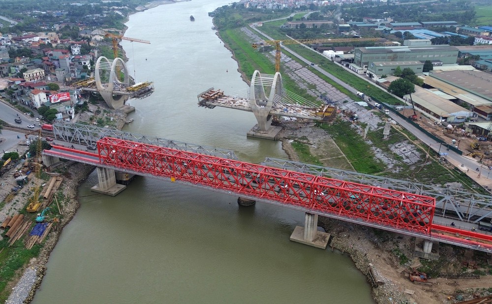 Đẩy nhanh tiến độ dự án cầu Đuống mới - Ảnh 7.