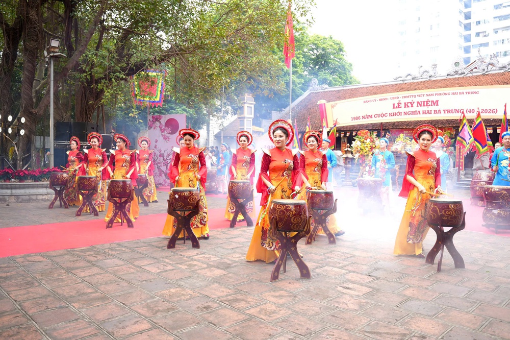 Hà Nội: Nhiều hoạt động truyền thống hướng tới lễ kỷ niệm 1986 năm cuộc khởi nghĩa Hai Bà Trưng - Ảnh 3.