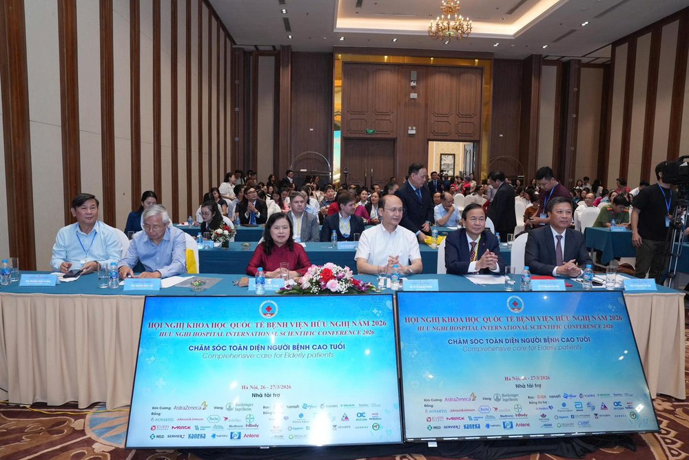 Bệnh viện Hữu Nghị tổ chức Hội thảo Khoa học Quốc tế 2026: Chăm sóc toàn diện người bệnh cao tuổi - Ảnh 5. Bệnh viện Hữu Nghị tổ chức Hội thảo Khoa học Quốc tế 2026: Chăm sóc toàn diện người bệnh cao tuổi - Ảnh 5.