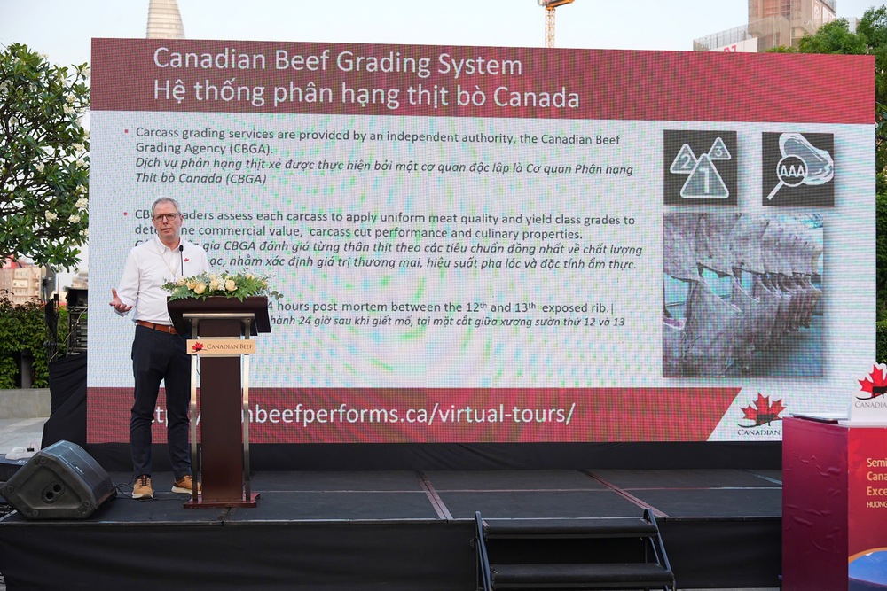 Thịt bò Canada tăng tốc chinh phục thị trường Việt - Ảnh 1.