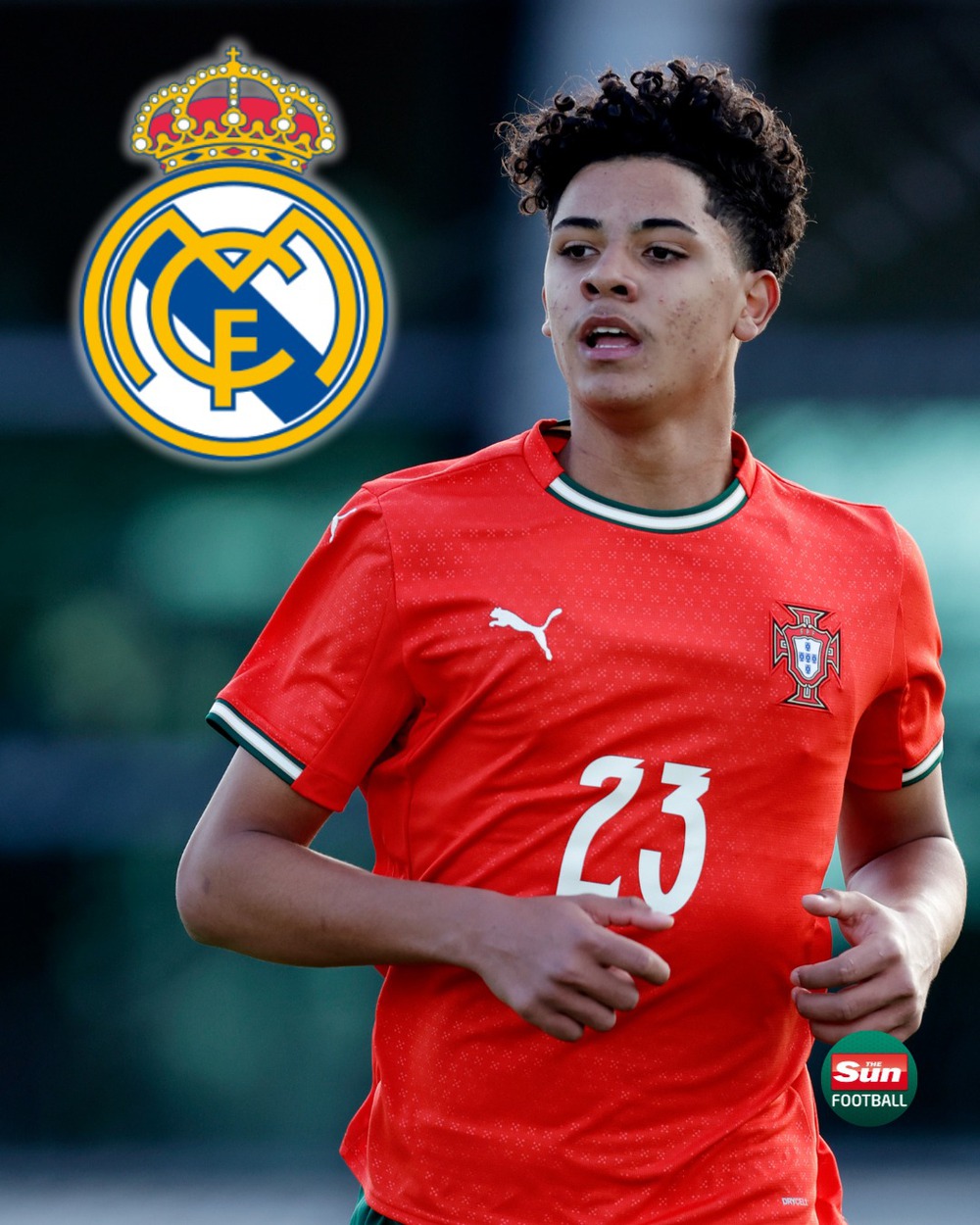 Con trai Ronaldo thử việc tại đội trẻ Real Madrid