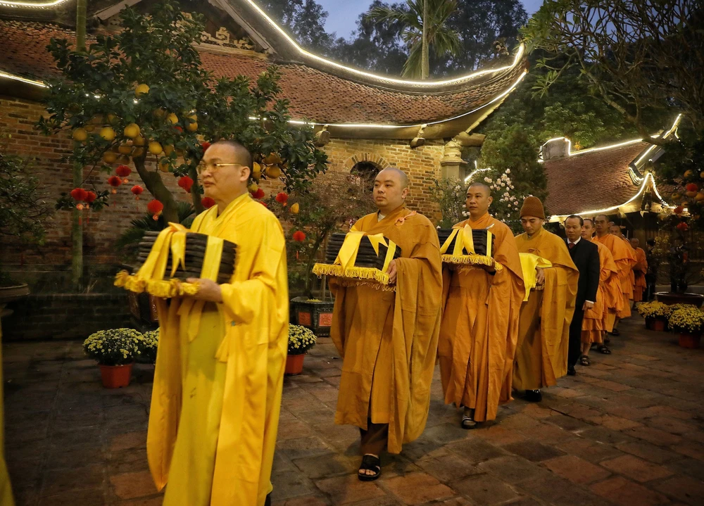 Bắc Ninh: Giá trị Mộc bản chùa Vĩnh Nghiêm trường tồn với thời gian - Ảnh 3. Bắc Ninh: Giá trị Mộc bản chùa Vĩnh Nghiêm trường tồn với thời gian - Ảnh 3.