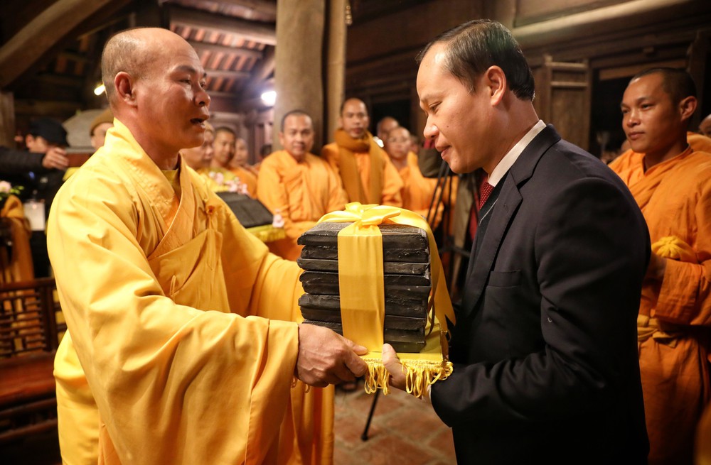 Bắc Ninh: Giá trị Mộc bản chùa Vĩnh Nghiêm trường tồn với thời gian - Ảnh 2. Bắc Ninh: Giá trị Mộc bản chùa Vĩnh Nghiêm trường tồn với thời gian - Ảnh 2.