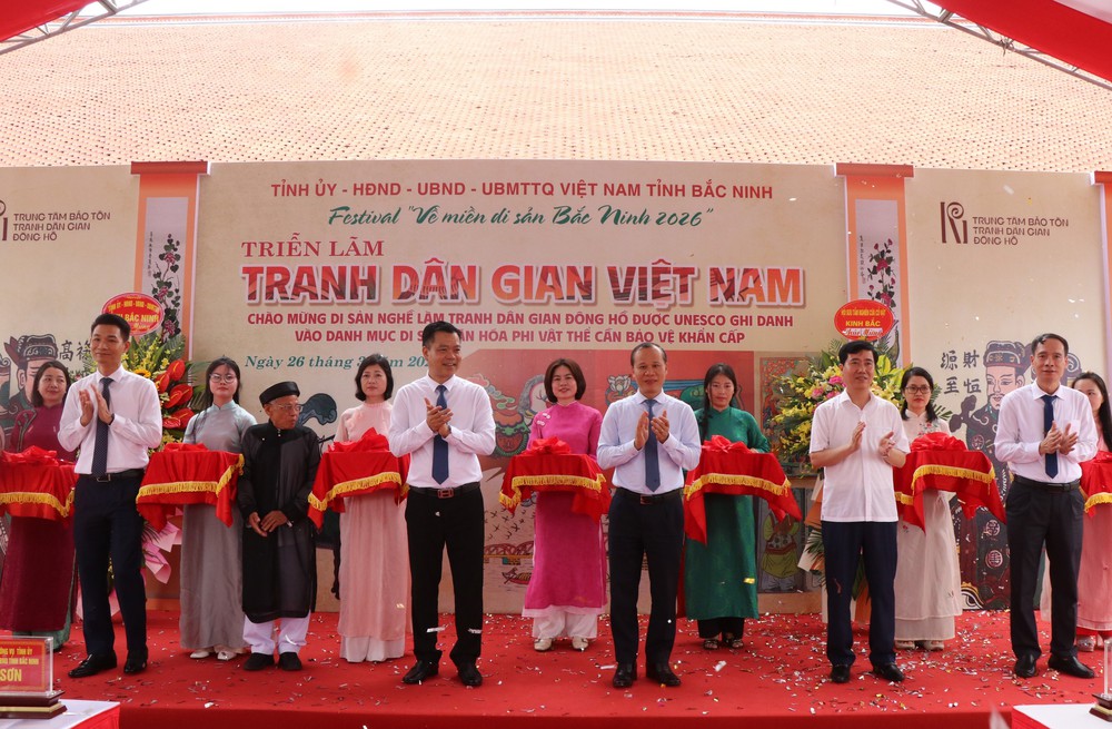 Gìn giữ nét tinh hoa của tranh dân gian Việt Nam - Ảnh 1.
