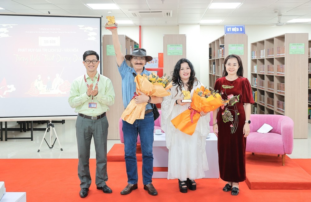 Toạ đàm về “Phát huy giá trị lịch sử - văn hoá trong nghệ thuật biểu diễn đương đại” - Ảnh 5. Toạ đàm về “Phát huy giá trị lịch sử - văn hoá trong nghệ thuật biểu diễn đương đại” - Ảnh 5.