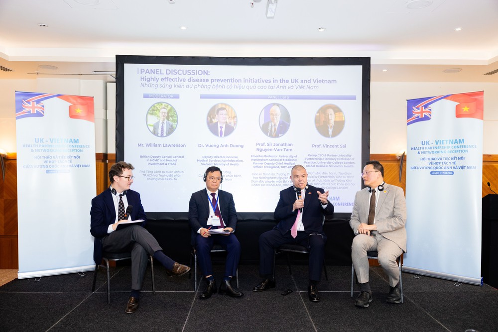 Việt Nam – Vương quốc Anh tăng cường hợp tác y tế dự phòng, hướng tới già hóa khỏe mạnh - Ảnh 1.