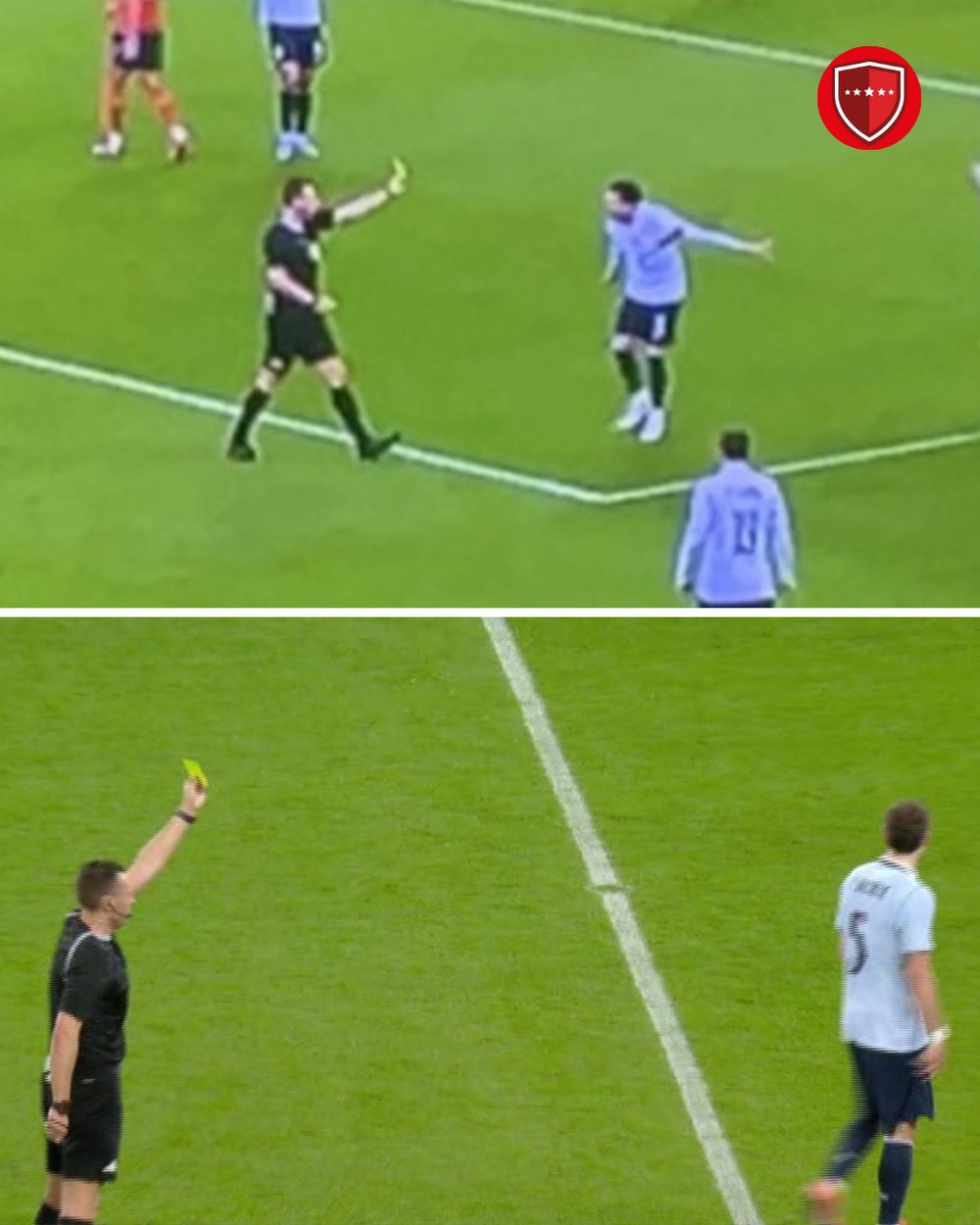 Hy hữu: Sao MU thoát thẻ đỏ dù nhận 2 thẻ vàng, trọng tài sau trận thông báo "xóa thẻ" - Ảnh 1.