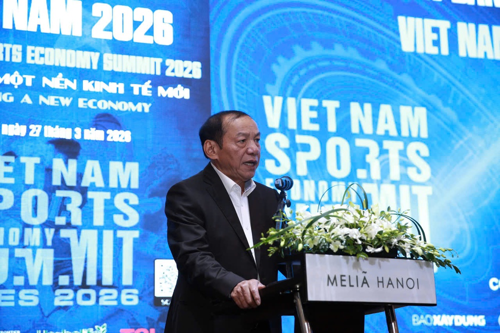 Bộ trưởng Bộ Văn hóa, Thể thao và Du lịch Nguyễn Văn Hùng phát biểu tại diễn đàn (Ảnh: BTC)