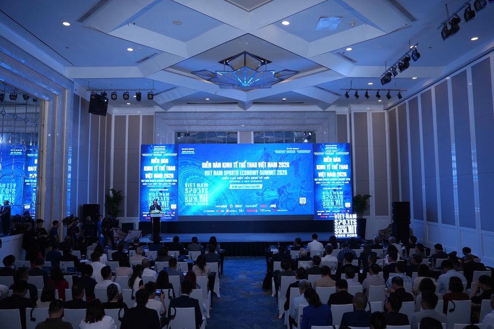 Diễn đàn Kinh tế Thể thao Việt Nam 2026 do Bộ Văn hóa, Thể thao và Du lịch chỉ đạo. (Ảnh: BTC)
