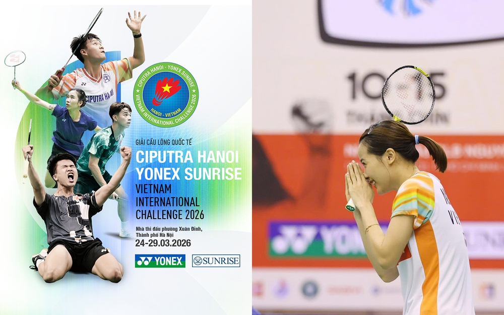 Vắng Thùy Linh, cầu lông Việt Nam sạch bóng ở giải quốc tế Ciputra Hanoi 2026 - Ảnh 2. cầu lông