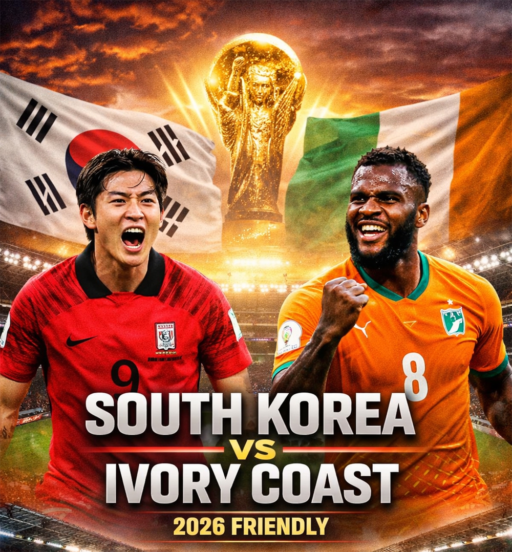 Hàn Quốc vs Bờ Biển Ngà
