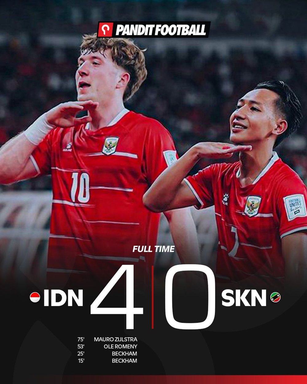 ĐT Indonesia thắng đậm 4-0, vào chung kết giải đấu của FIFA - Ảnh 2.