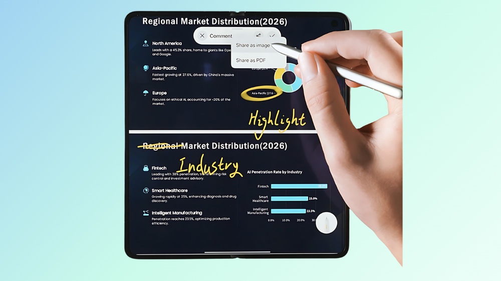 Trải nghiệm OPPO AI Pen trên Find N6: Chiếc bút thần kỳ giúp xử lý công việc nhanh gấp 3 lần - Ảnh 2.