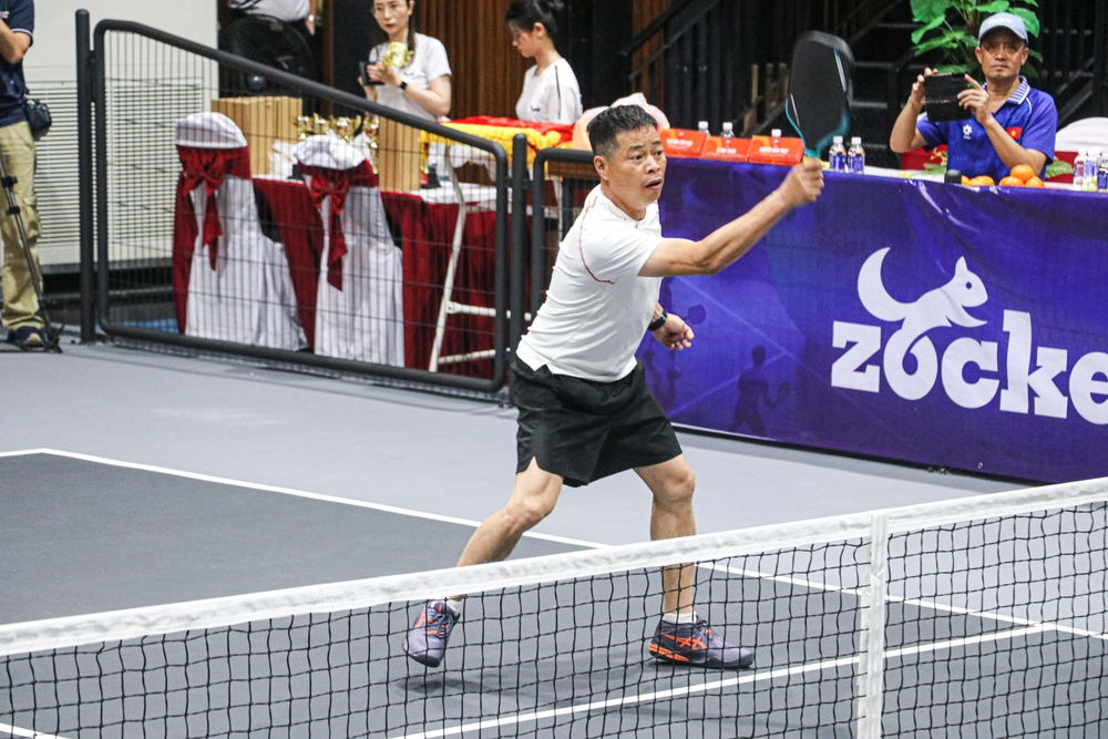 Sôi động giải pickleball kỷ niệm 80 năm Ngày truyền thống ngành Thể dục Thể thao Việt Nam - Ảnh 3.
