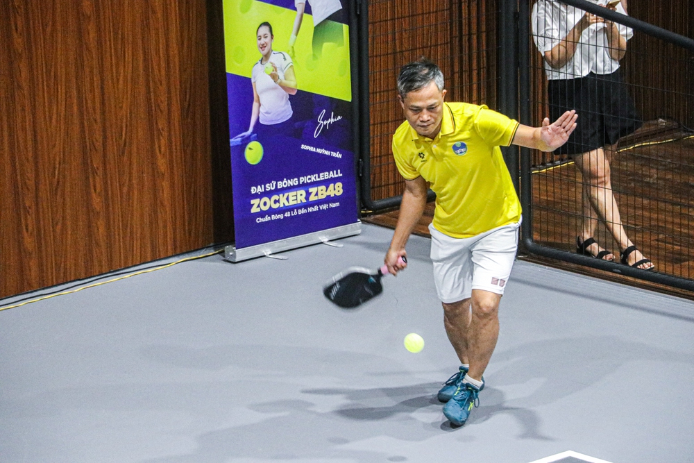 Sôi động giải pickleball kỷ niệm 80 năm Ngày truyền thống ngành Thể dục Thể thao Việt Nam - Ảnh 5.