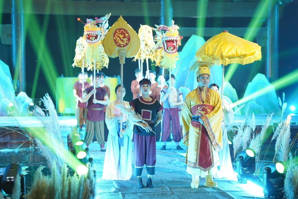 Tái hiện hào khí Cố đô Hoa Lư bằng ngôn ngữ nghệ thuật thực cảnh - Ảnh 1.