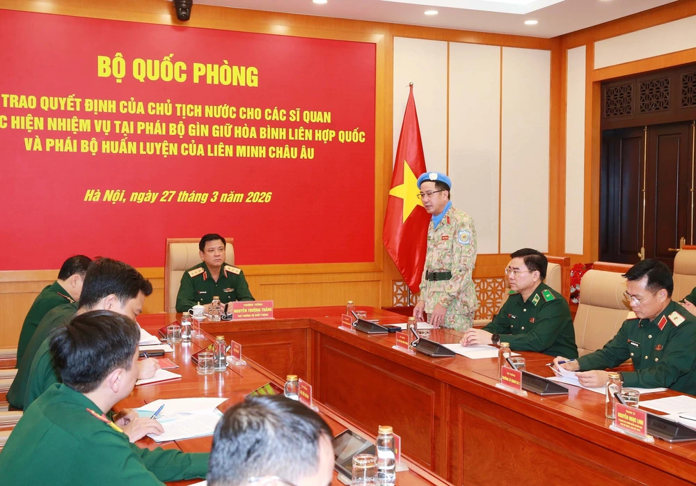 Lần đầu tiên Việt Nam có sĩ quan Tác chiến quân sự hỗn hợp tại UNISFA - Ảnh 4.