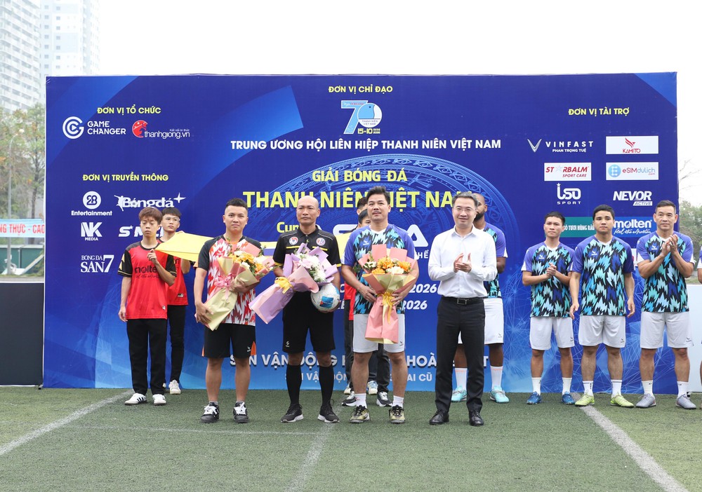 512 đội bóng tranh tài tại Giải bóng đá Thanh niên Việt Nam - Cúp Asina 2026 - Ảnh 2. 512 đội bóng tranh tài tại Giải bóng đá Thanh niên Việt Nam - Cúp Asina 2026 - Ảnh 2.