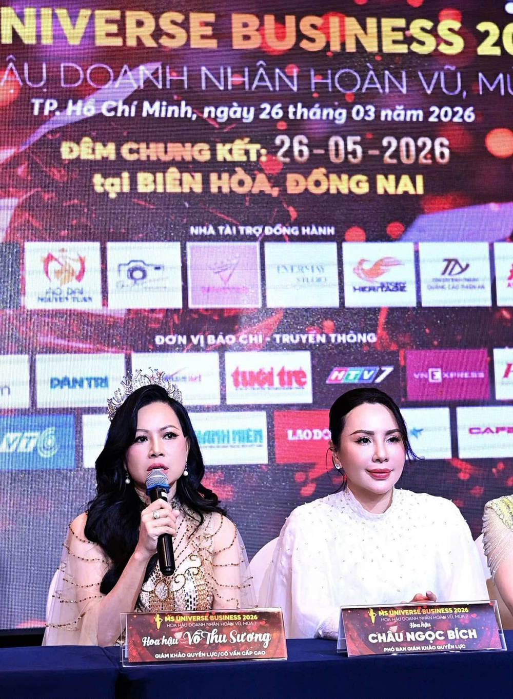 Hoa hậu Võ Thu Sương làm giám khảo Hoa hậu Doanh nhân Hoàn vũ 2026 - Ảnh 1.