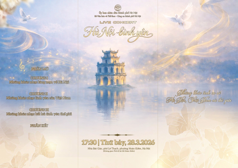Live Concert “Hà Nội bình yên”: Điểm hẹn âm nhạc đầy cảm xúc giữa lòng Thủ đô - Ảnh 2.