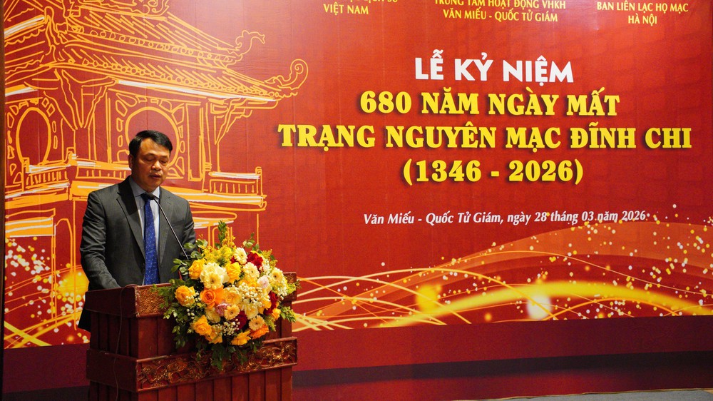 Hà Nội: Kỷ niệm 680 năm ngày mất Trạng nguyên Mạc Đĩnh Chi - Ảnh 2.