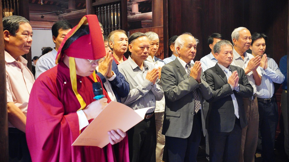 Hà Nội: Kỷ niệm 680 năm ngày mất Trạng nguyên Mạc Đĩnh Chi - Ảnh 1.