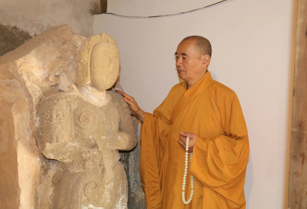 Bảo tồn giá trị độc đáo của bộ tượng Kim Cương – tinh hoa điêu khắc và tín ngưỡng thời Lý - Ảnh 2.