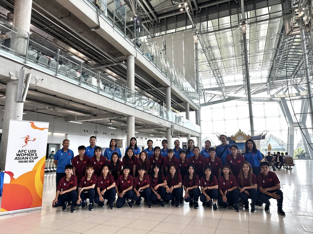 U20 Việt Nam đến Bangkok, nhận thử thách ở VCK Asian Cup - Ảnh 1.